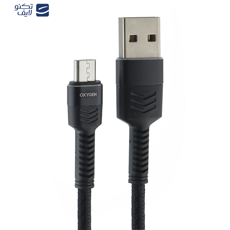 کابل تبدیل USB به MicroUSB اکسیژن مدل LX10 طول 1 متر کابل تبدیل USB به MicroUSB اکسیژن مدل LX10 طول 1 متر