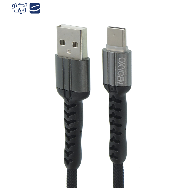 کابل تبدیل USB به USB-c اکسیژن مدل LX7 طول 1 متر کابل تبدیل USB به USB-c اکسیژن مدل LX7 طول 1 متر