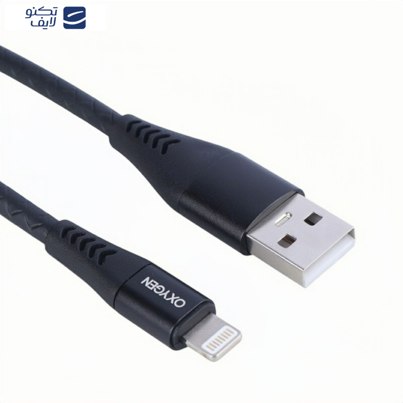کابل تبدیل USB به لایتنینگ اکسیژن مدل LX_5 طول 1 متر کابل تبدیل USB به لایتنینگ اکسیژن مدل LX_5 طول 1 متر