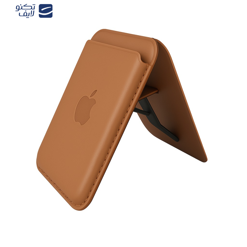 کیف لوازم جانبی مدل Leather wallet magsafe
