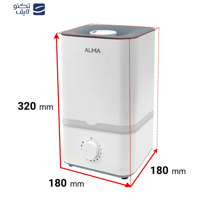 دستگاه بخور سرد آلما مدل HCM-381 دستگاه بخور سرد آلما مدل HCM-381