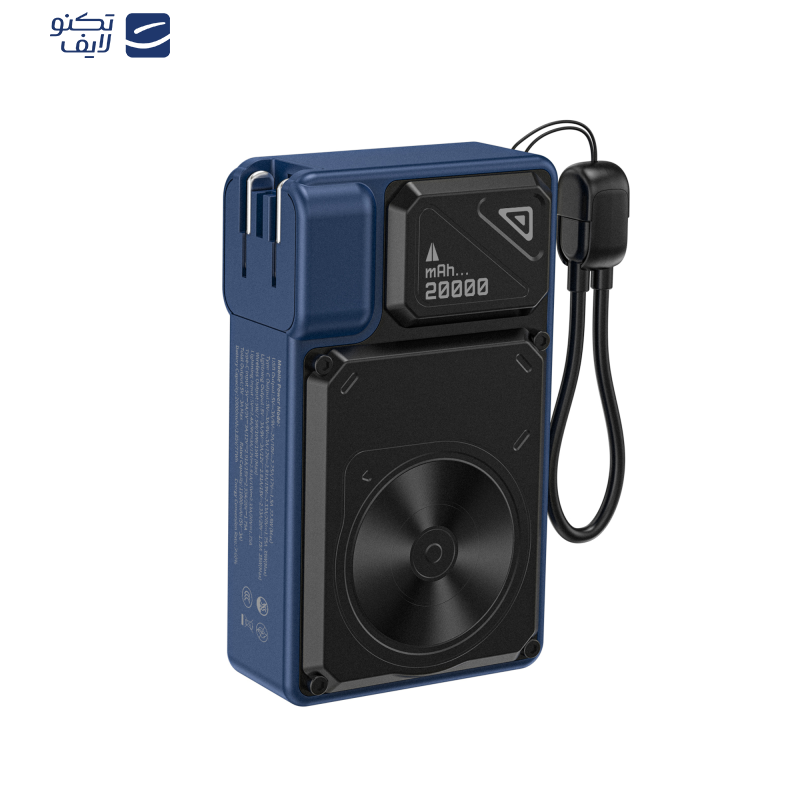 پاوربانک 30 وات هیسکا مدل HP-226PD ظرفیت 20000 میلی آمپر ساعت