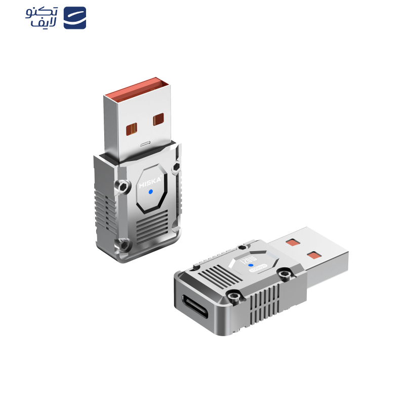 مبدل USB OTG  به USB-C هیسکا مدل H9