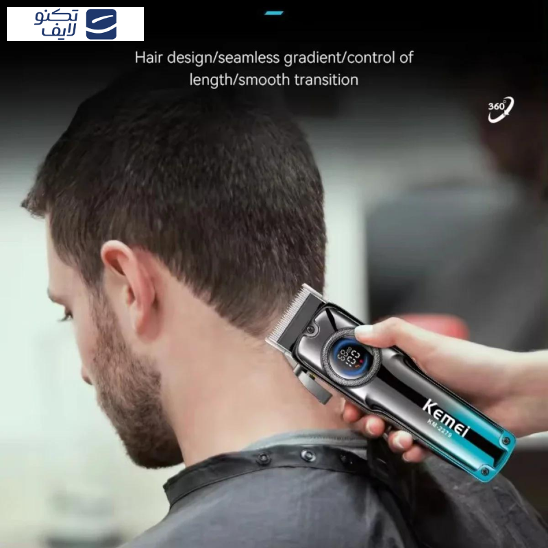 ماشین اصلاح موی سر و صورت کیمی مدل KM-2279 ماشین اصلاح موی سر و صورت کیمی مدل KM-2279