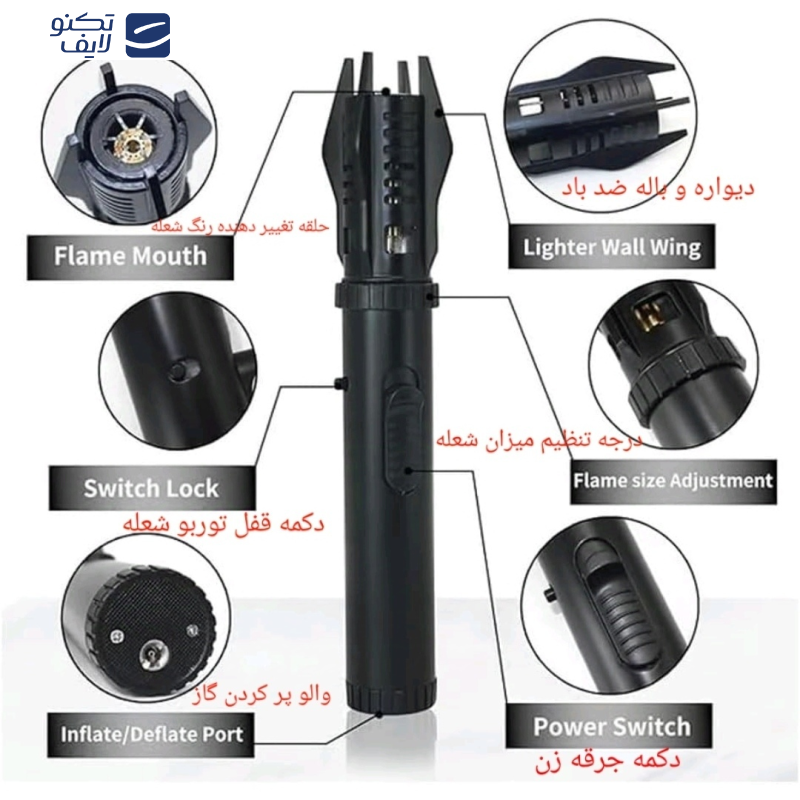 شعله افکن مدل ایگنایت 360