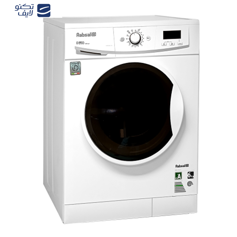 ماشین لباسشویی 6 کیلوگرم اتوماتیک آبسال مدل WRE6410-W ماشین لباسشویی 6 کیلوگرم اتوماتیک آبسال مدل WRE6410-W