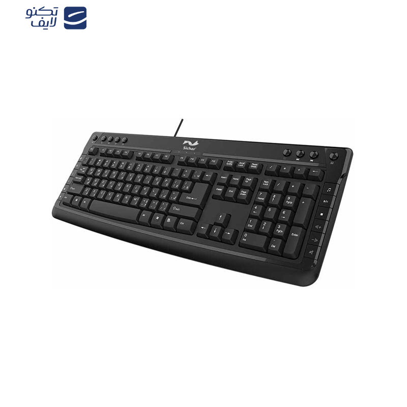 کیبورد زیچر مدل KB120 کیبورد زیچر مدل KB120