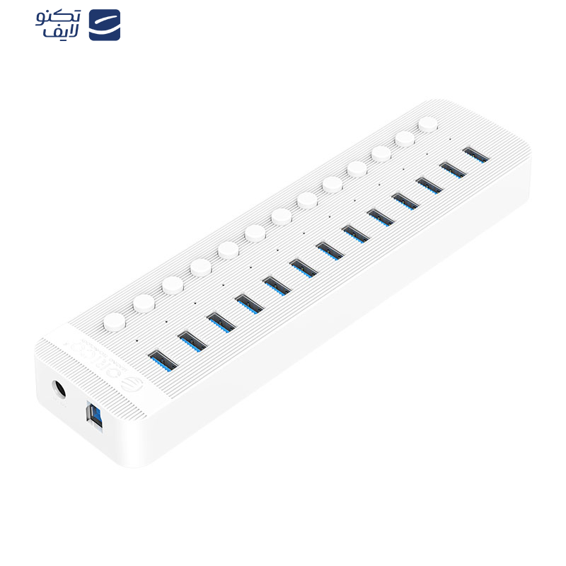 هاب 13 پورت USB 3.0 اوریکو مدل CT2U3-13AB هاب 13 پورت USB 3.0 اوریکو مدل CT2U3-13AB