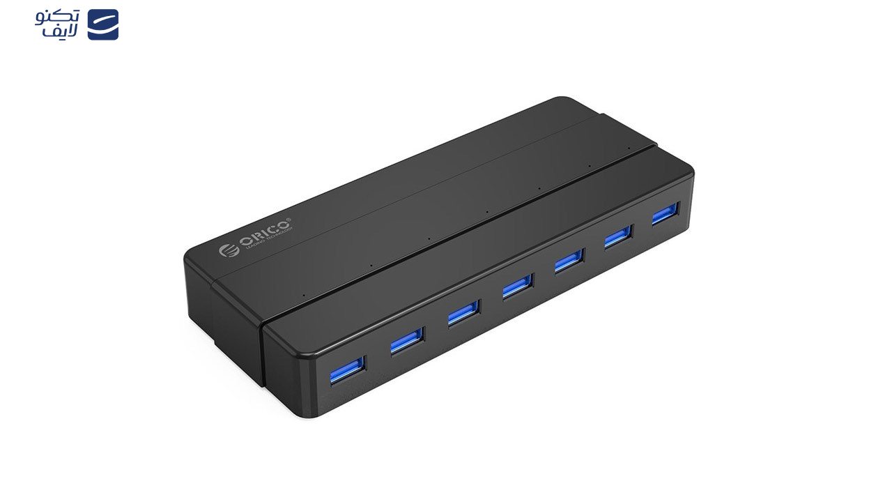 هاب 7 پورت USB 3.0 اوریکو مدل H7928-U3-V1 هاب 7 پورت USB 3.0 اوریکو مدل H7928-U3-V1