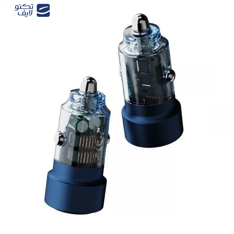 شارژر فندکی 30 وات دو پورت جووی مدل JC-136 شارژر فندکی 30 وات دو پورت جووی مدل JC-136