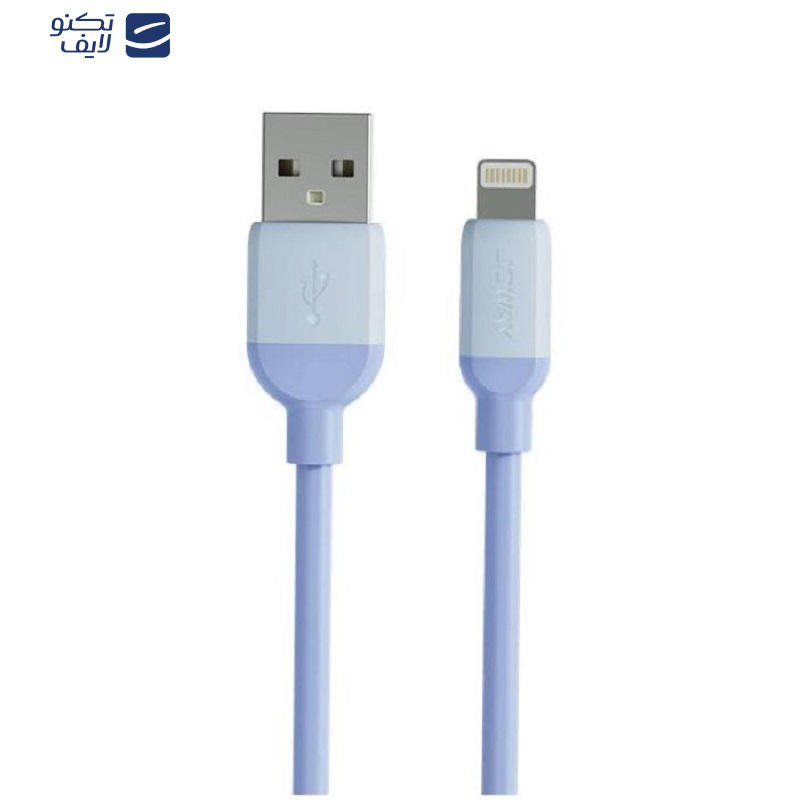کابل تبدیل USB به لایتنینیگ جووی مدل LI-192 طول یک متر کابل تبدیل USB به لایتنینیگ جووی مدل LI-192 طول یک متر