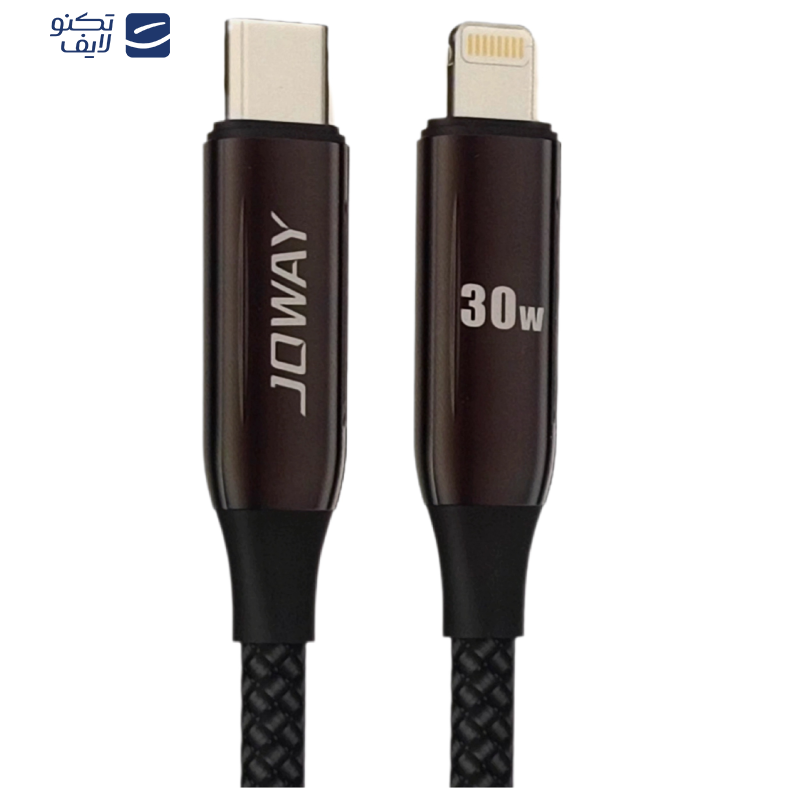 کابل تبدیل USB-C به لایتنینگ جووی مدل LI-173 طول 1 متر کابل تبدیل USB-C به لایتنینگ جووی مدل LI-173 طول 1 متر