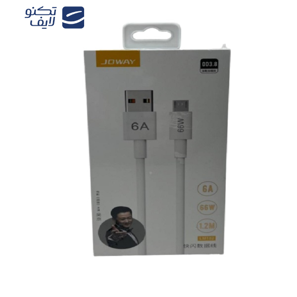 کابل تبدیل USB به microUSB جووی مدل LM182 طول 1 متر کابل تبدیل USB به microUSB جووی مدل LM182 طول 1 متر