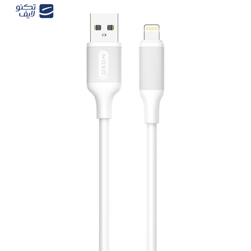 کابل تبدیل USB-A به لایتنینگ نوکسو مدل CN-1 طول 1متر کابل تبدیل USB-A به لایتنینگ نوکسو مدل CN-1 طول 1متر