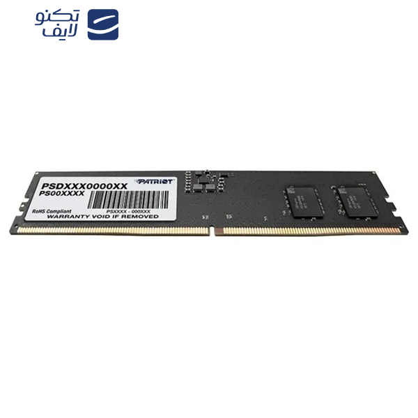 رم دسکتاپ DDR5 تک کاناله 5200 مگاهرتز CL42 پتریوت مدل Signature Line ظرفیت 8 گیگابایت