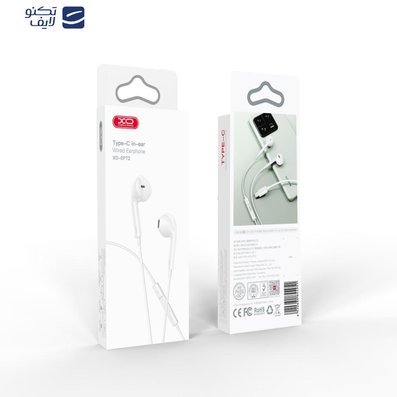 هندزفری ایکس او مدل ep72