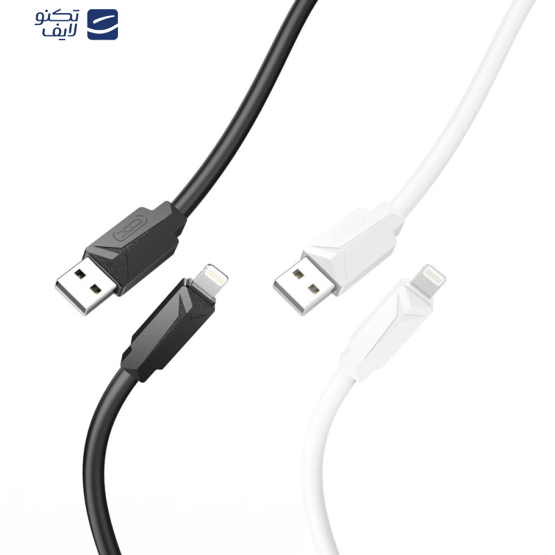 کابل تبدیل usb به لایتنینگ ایکس او مدل nb232 طول 1متر