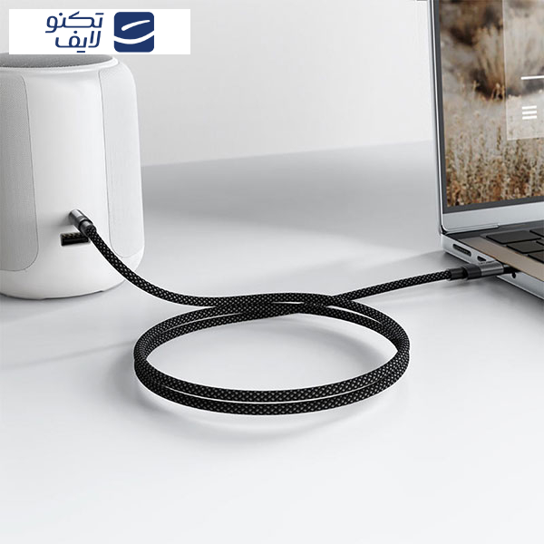 کابل تبدیل AUX به USB-C ایس فست مدل J11 طول 1 متر