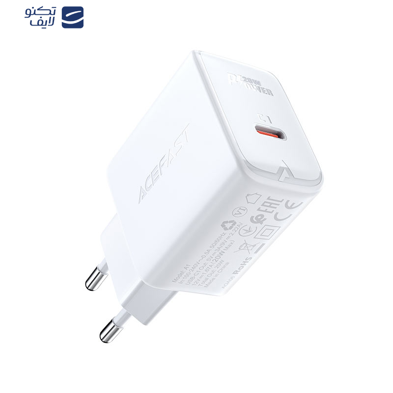 شارژر دیواری ایس فست مدل A1 PD20W شارژر دیواری ایس فست مدل A1 PD20W