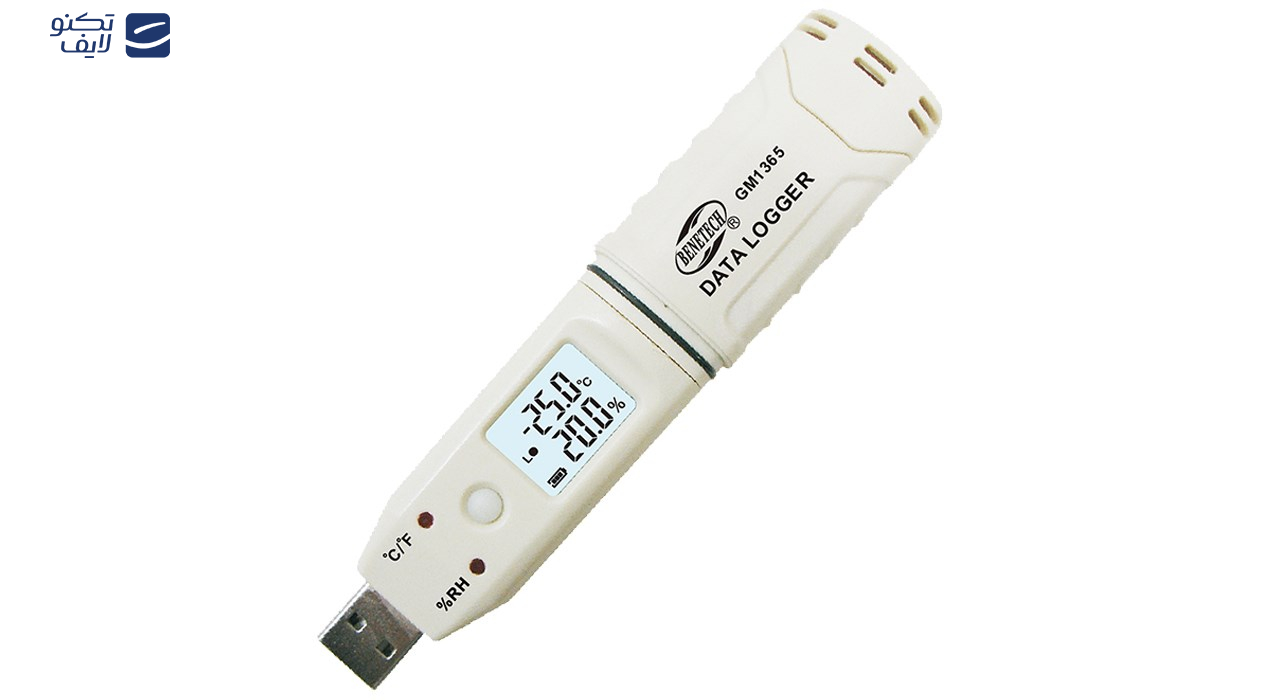 دیتالاگر دما و رطوبت دیجیتال بنتک مدل GM1365