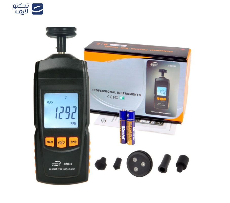 دور سنج مکانیکی بنتک مدل GM8906