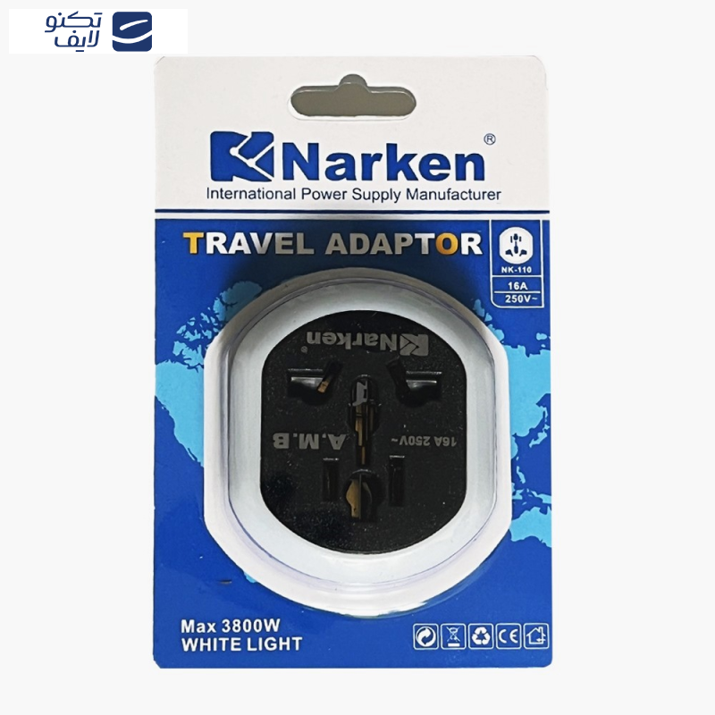 مبدل برق نارکن مدل NK-110