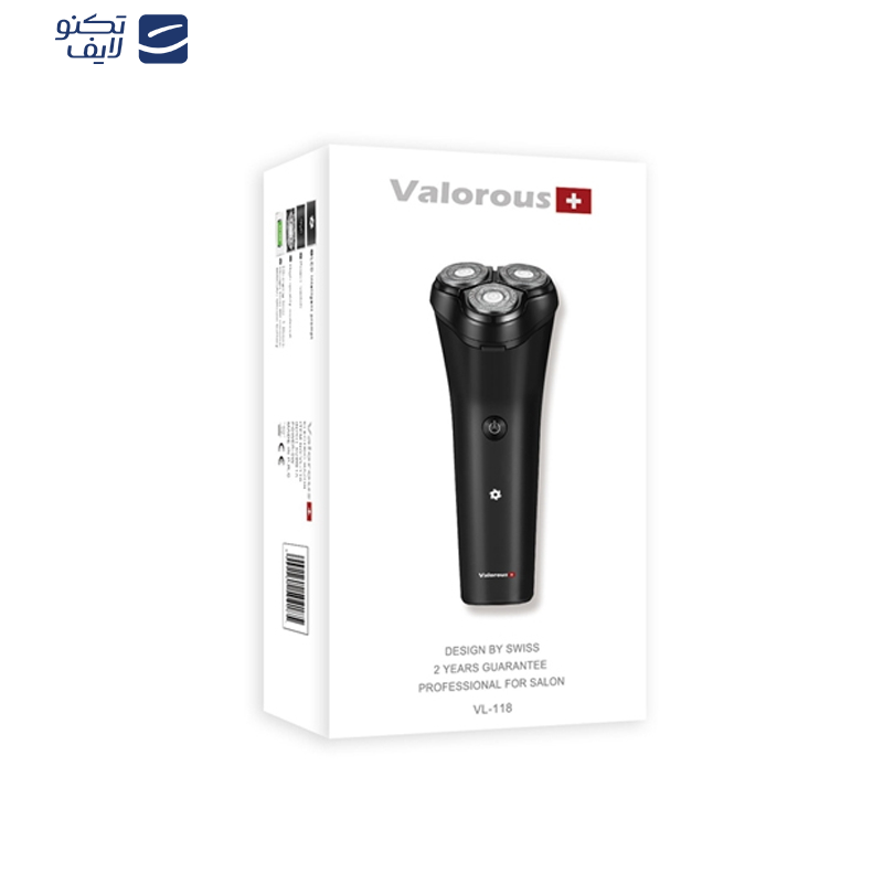 ماشین اصلاح موی صورت شارژی والوروس مدل VL-118 ماشین اصلاح موی صورت شارژی والوروس مدل VL-118