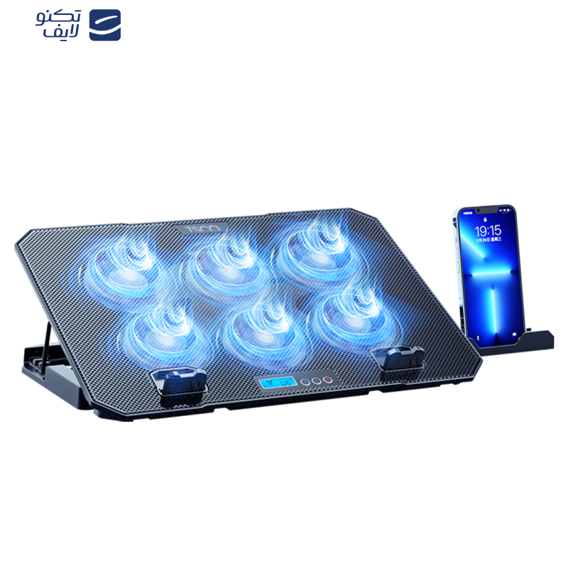 پایه خنک کننده لپ تاپ دارای پورت USB تسکو مدل TCLP 3112 با قابلیت تنظیم ارتفاع پایه خنک کننده لپ تاپ دارای پورت USB تسکو مدل TCLP 3112 با قابلیت تنظیم ارتفاع
