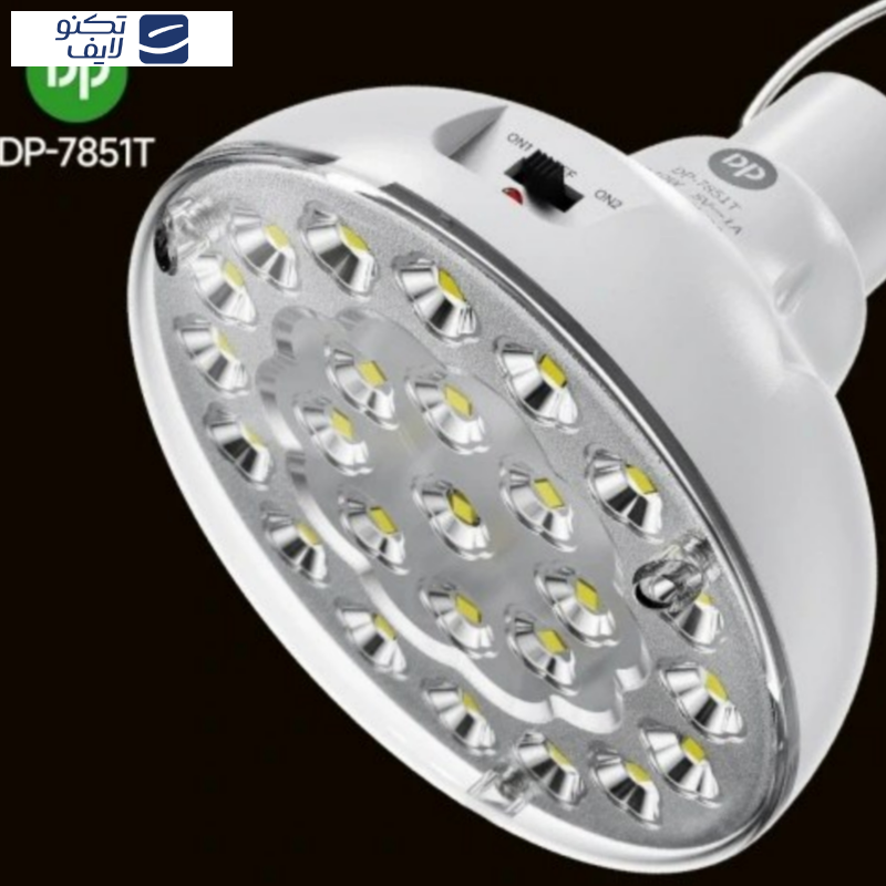 چراغ آویز چادر دی پی مدل DP-7851T با نور مهتابی چراغ آویز چادر دی پی مدل DP-7851T با نور مهتابی