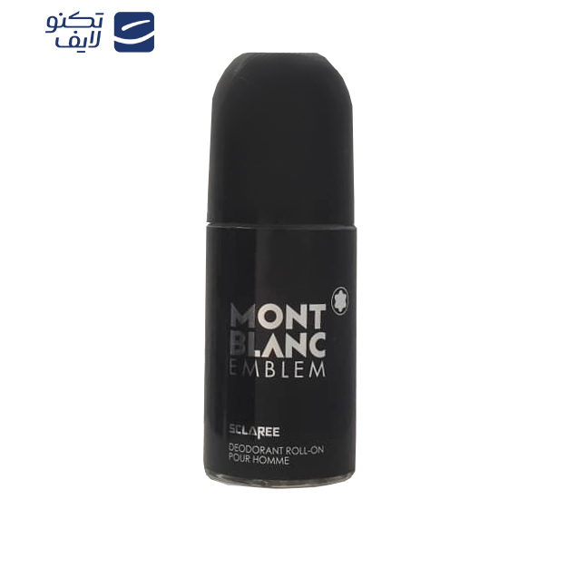رول دئودرانت مردانه اسکلاره مدل mont blanc emblem حجم 60 میلی لیتر