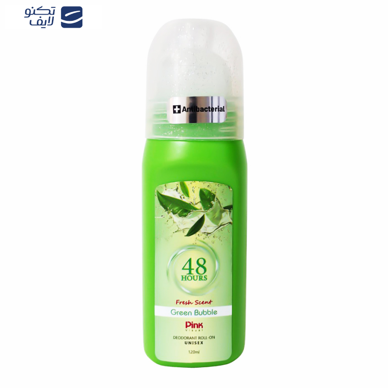 رول دئودورانت پینک ویژوآل مدل Green bubble حجم 120 میلیلیتر رول دئودورانت پینک ویژوآل مدل Green bubble حجم 120 میلیلیتر