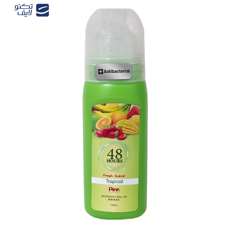 رول دئودورانت پینک ویژوآل مدل Tropical حجم 120 میلیلیتر رول دئودورانت پینک ویژوآل مدل Tropical حجم 120 میلیلیتر