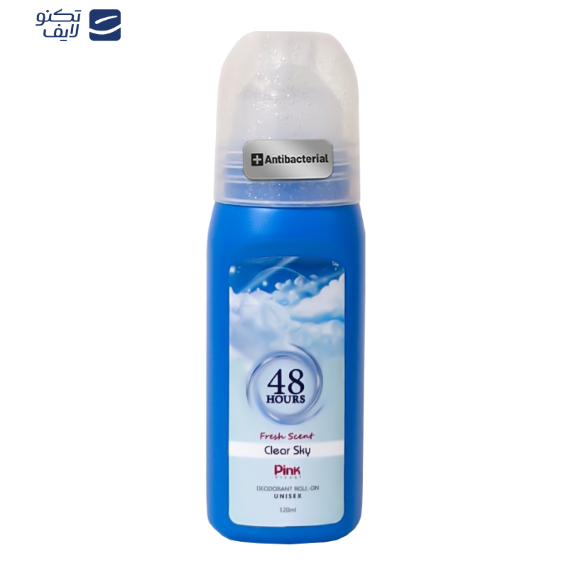 رول دئودورانت پینک ویژوآل مدل Clear Sky حجم 120 میلیلیتر رول دئودورانت پینک ویژوآل مدل Clear Sky حجم 120 میلیلیتر