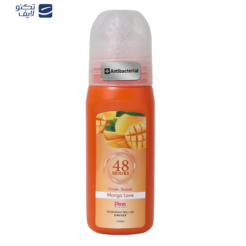 رول دئودورانت پینک ویژوآل مدل Mango Love حجم 120 میلیلیتر رول دئودورانت پینک ویژوآل مدل Mango Love حجم 120 میلیلیتر