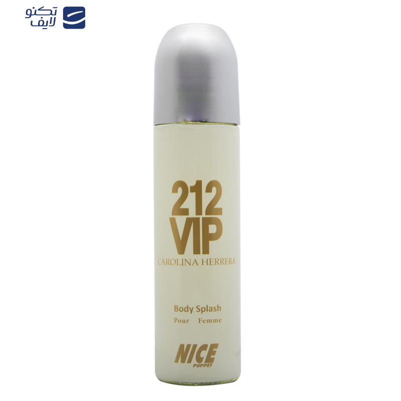 بادی اسپلش مردانه نایس پاپت مدل 212 vip حجم 250 میلیلیتر بادی اسپلش مردانه نایس پاپت مدل 212 vip حجم 250 میلیلیتر