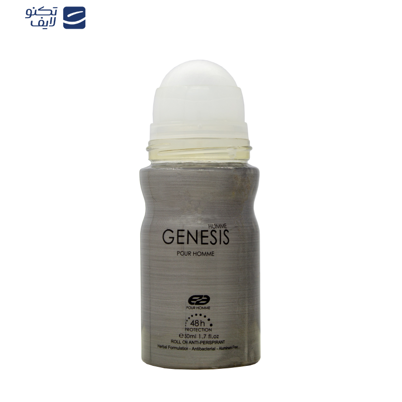 رول ضد تعریق مردانه عماد آرا مدل GENESIS حجم 50 میلی لیتر رول ضد تعریق مردانه عماد آرا مدل GENESIS حجم 50 میلی لیتر