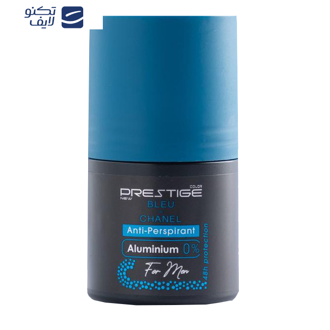 رول ضد تعریق مردانه پرستیژ مدل blue de chanel حجم 50 میلیلیتر رول ضد تعریق مردانه پرستیژ مدل blue de chanel حجم 50 میلیلیتر