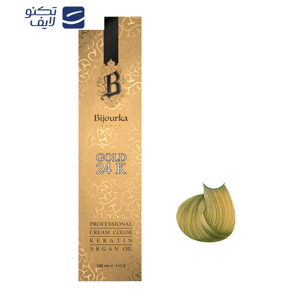 رنگ مو بیجورکا شماره 8/3 حجم 100 میلی لیتر رنگ زیتونی روشن رنگ مو بیجورکا شماره 8/3 حجم 100 میلی لیتر رنگ زیتونی روشن