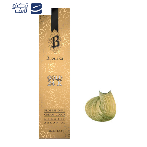 رنگ مو بیجورکا شماره 9/3 حجم 100 میلی لیتر رنگ زیتونی خیلی روشن رنگ مو بیجورکا شماره 9/3 حجم 100 میلی لیتر رنگ زیتونی خیلی روشن