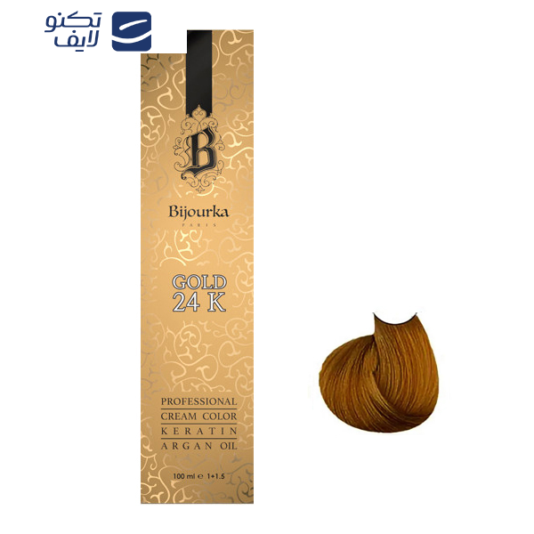 رنگ مو بیجورکا شماره 6/5 حجم 100 میلی لیتر رنگ طلایی تیره رنگ مو بیجورکا شماره 6/5 حجم 100 میلی لیتر رنگ طلایی تیره