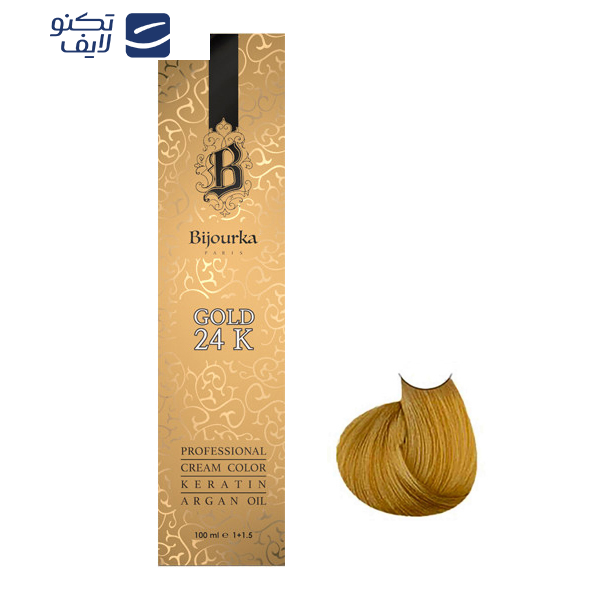 رنگ مو بیجورکا شماره 9/5 حجم 100 میلی لیتر رنگ بلوند طلایی روشن رنگ مو بیجورکا شماره 9/5 حجم 100 میلی لیتر رنگ بلوند طلایی روشن