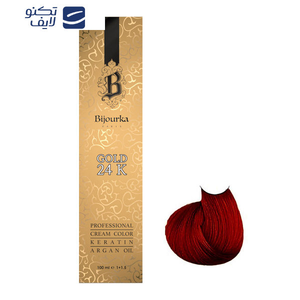 رنگ مو بیجورکا شماره 5/62 حجم 100 میلی لیتر رنگ بلوطی قرمز