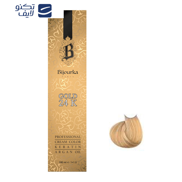 رنگ مو بیجورکا شماره 6/75 حجم 100 میلی لیتر رنگ کاپوچینو متوسط