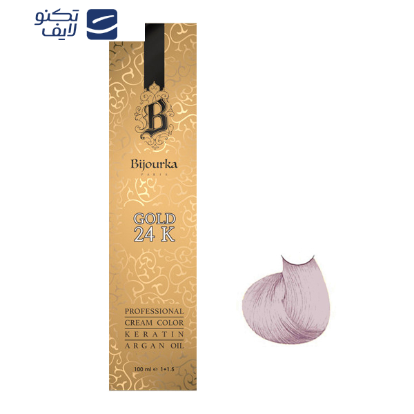 رنگ مو بیجورکا شماره BI4 حجم 100 میلی لیتر رنگ پوست پیازی