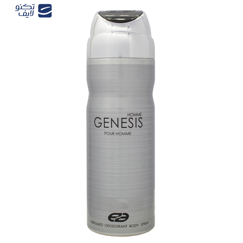 اسپری خوشبو کننده بدن مردانه عماد آرا مدل Genesis Homme حجم 200 میلی لیتر