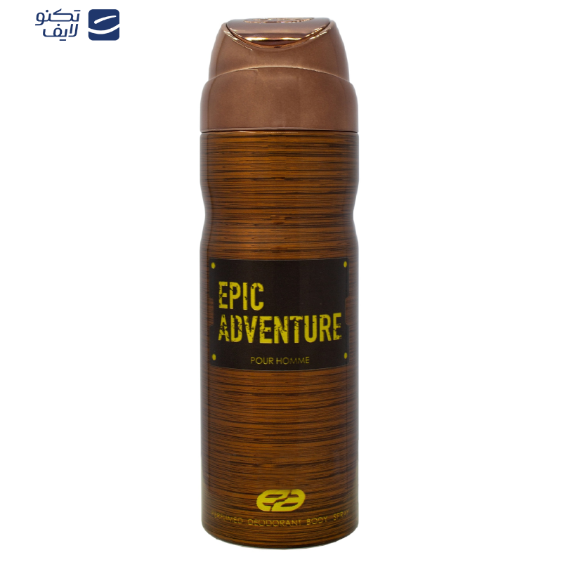 اسپری خوشبو کننده بدن مردانه عماد آرا مدل Epic Adventure حجم 200 میلی لیتر