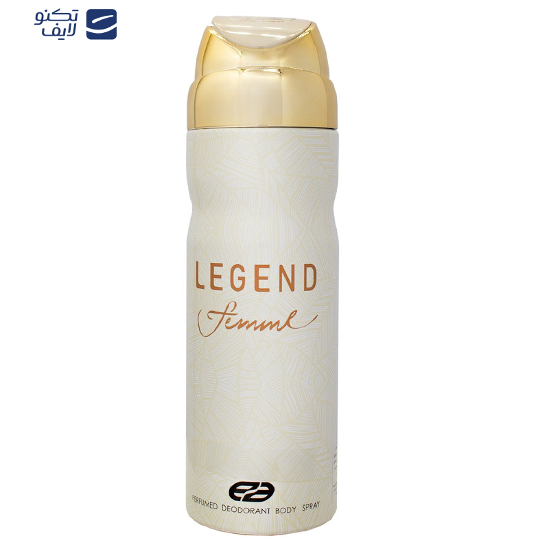 اسپری بدن زنانه عماد آرا مدل Legend حجم 200 میلی لیتر