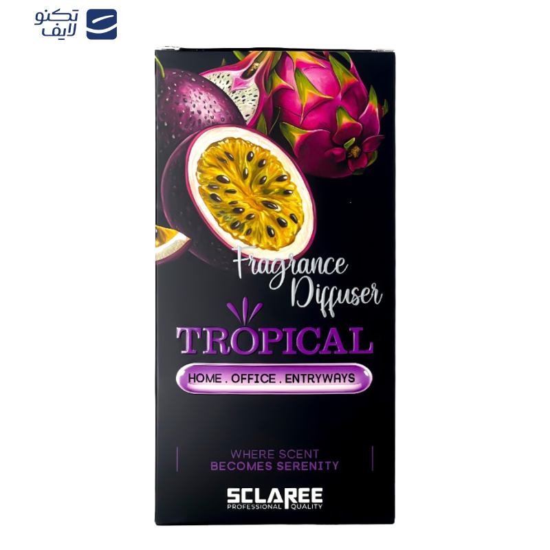 خوشبوکننده هوا اسکلاره مدل Tropicalبا رایحه میوه استوایی حجم 100 میلی لیتر خوشبوکننده هوا اسکلاره مدل Tropicalبا رایحه میوه استوایی حجم 100 میلی لیتر