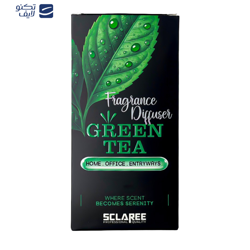 خوشبوکننده هوا اسکلاره مدل Green Tea با رایحه چای سبز حجم 100 میلی لیتر خوشبوکننده هوا اسکلاره مدل Green Tea با رایحه چای سبز حجم 100 میلی لیتر