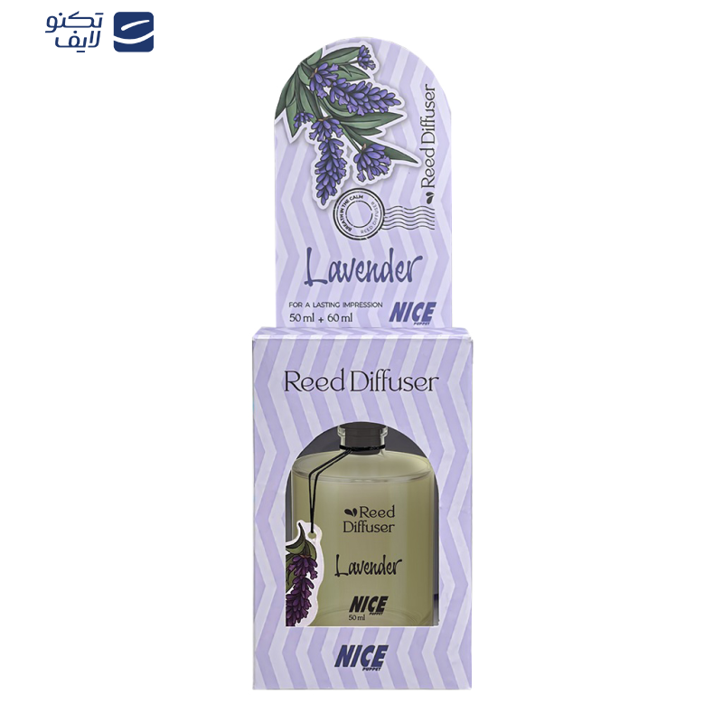 خوشبوکننده هوا نایس پاپت مدل Lavender رایحه تند حجم 50 میلی لیتر